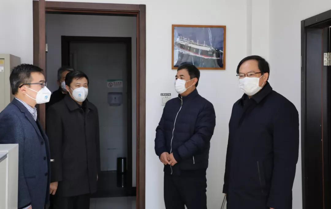 楊金成到長城電子、綜合院檢查指導疫情防控和復工復產(chǎn)工作